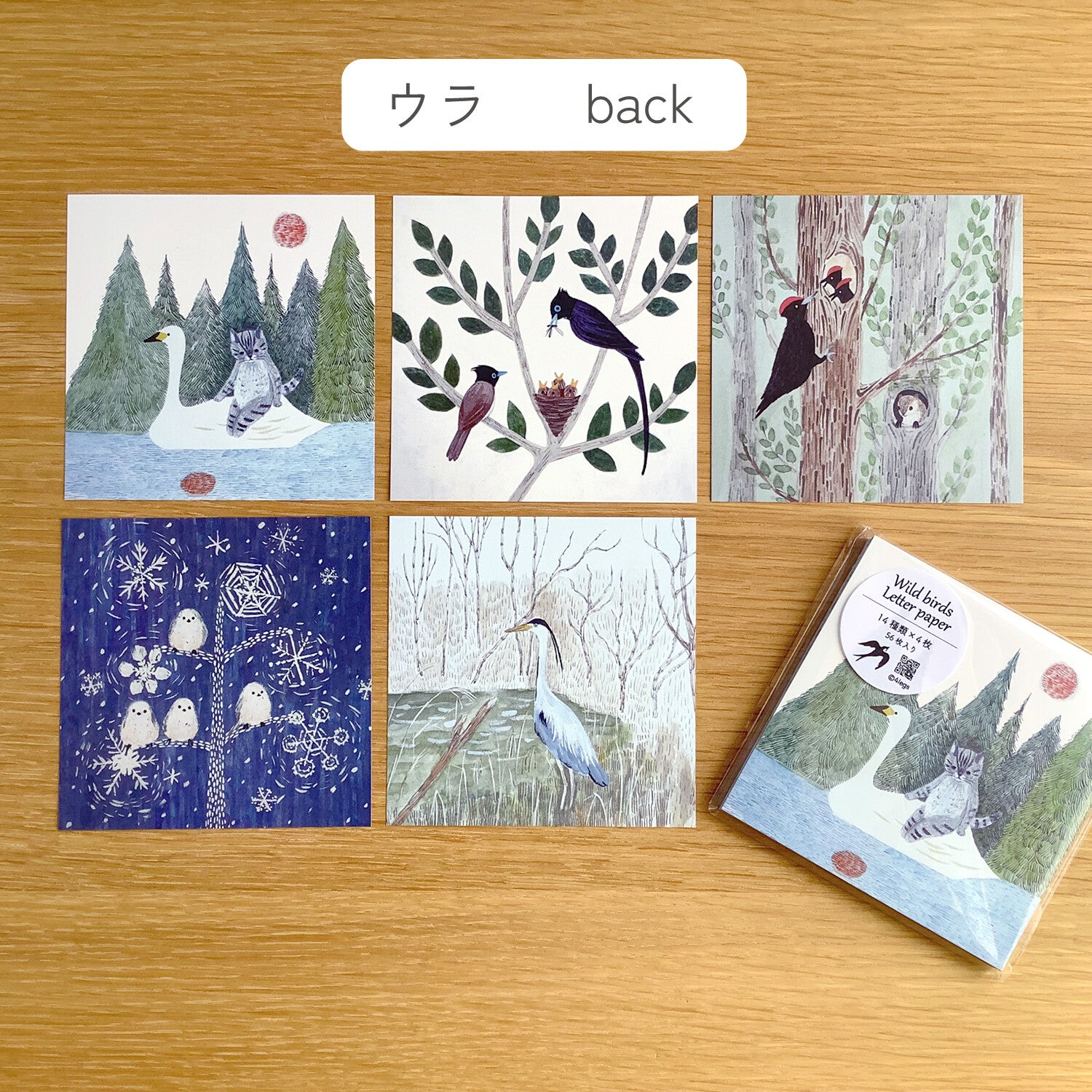 4Legs Memo Paper: Wild Birds