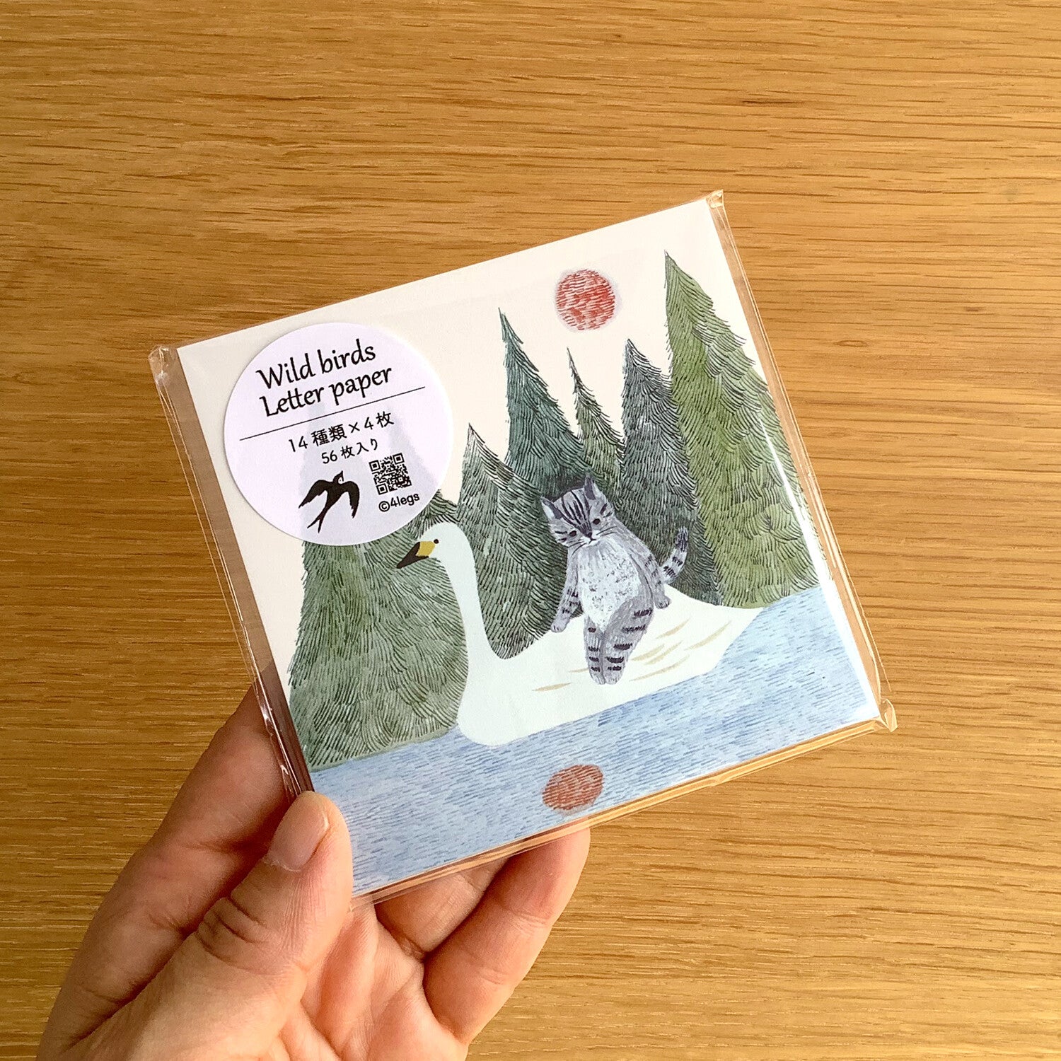 4Legs Memo Paper: Wild Birds