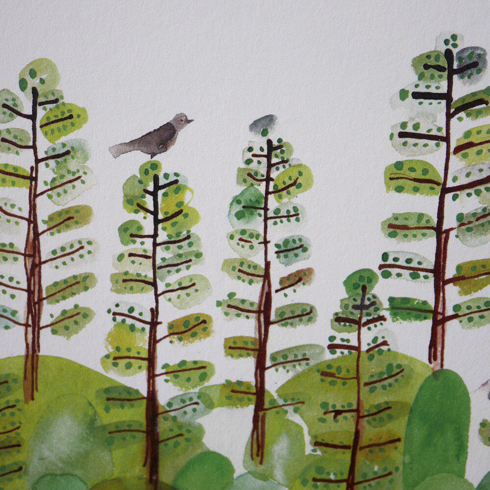 4Legs Postcard: Trees