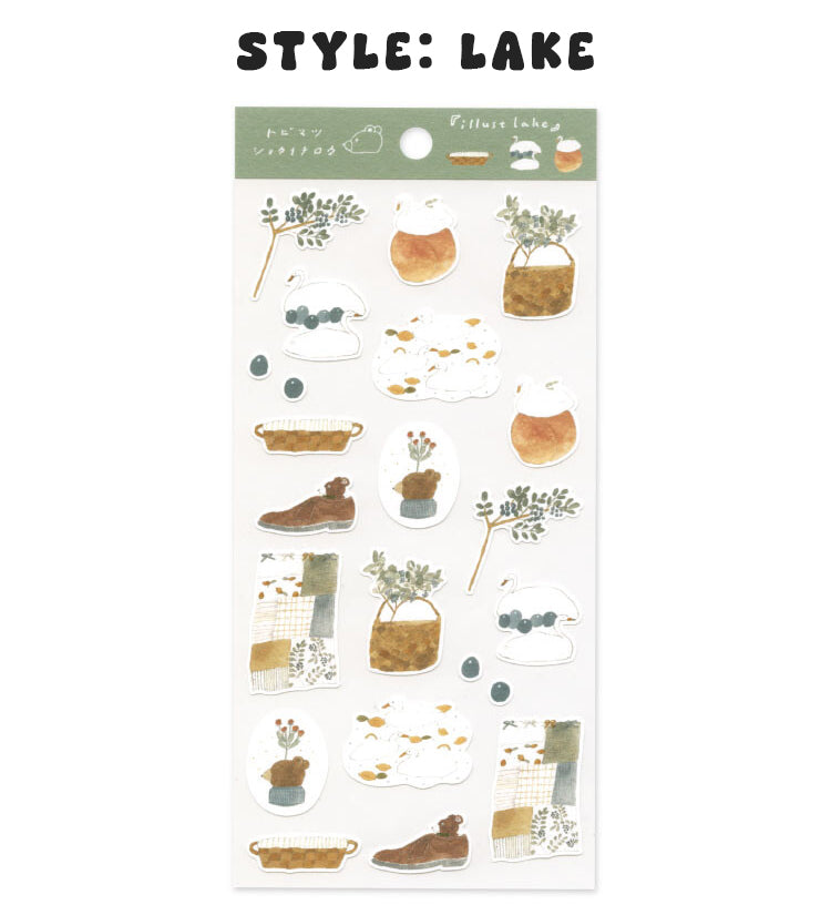 Tobimatsu Shochirou x Active Corporation: Sticker Sheet