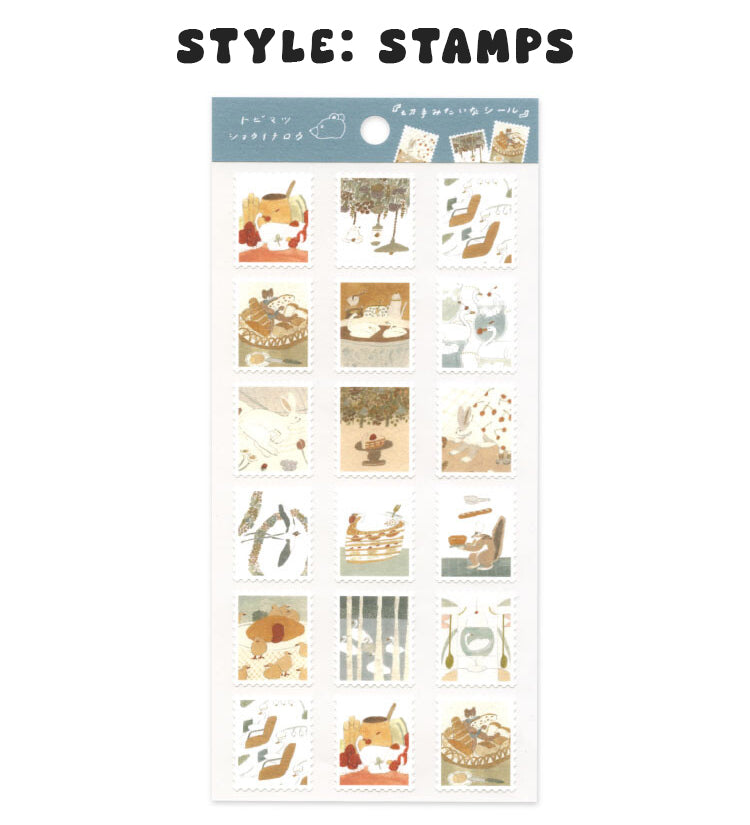 Tobimatsu Shochirou x Active Corporation: Sticker Sheet