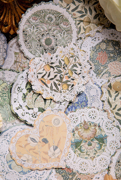 Art Nouveau Lace Paper Cards