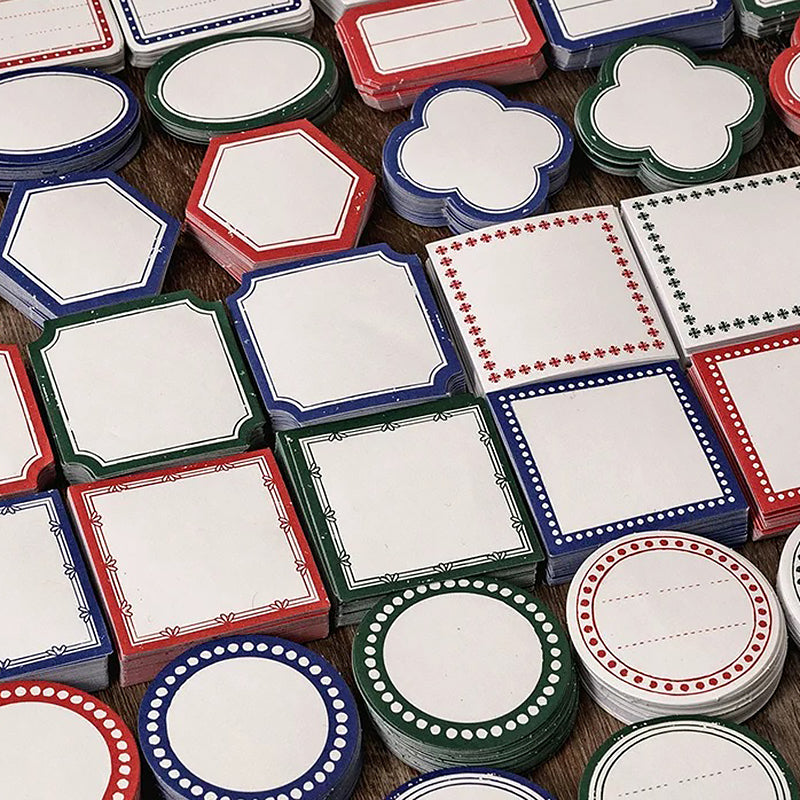 Vintage Labels Stickers Block – Papergame
