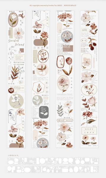 Freckles Tea VOL. 3: Autumn Leaves Masking Tape
