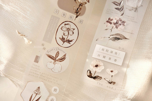 Freckles Tea VOL. 3: Autumn Leaves Masking Tape