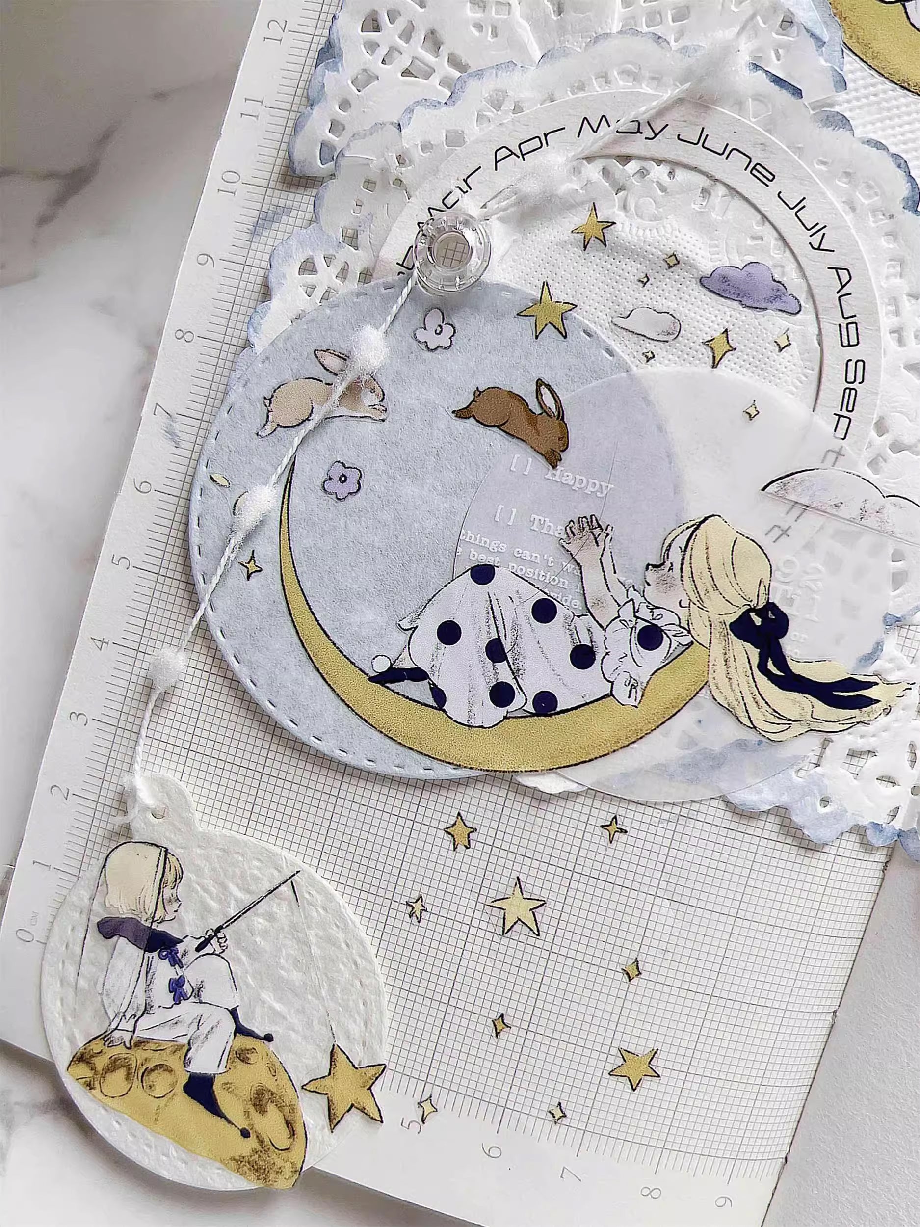 BCJ Masking Tape: Moon Child