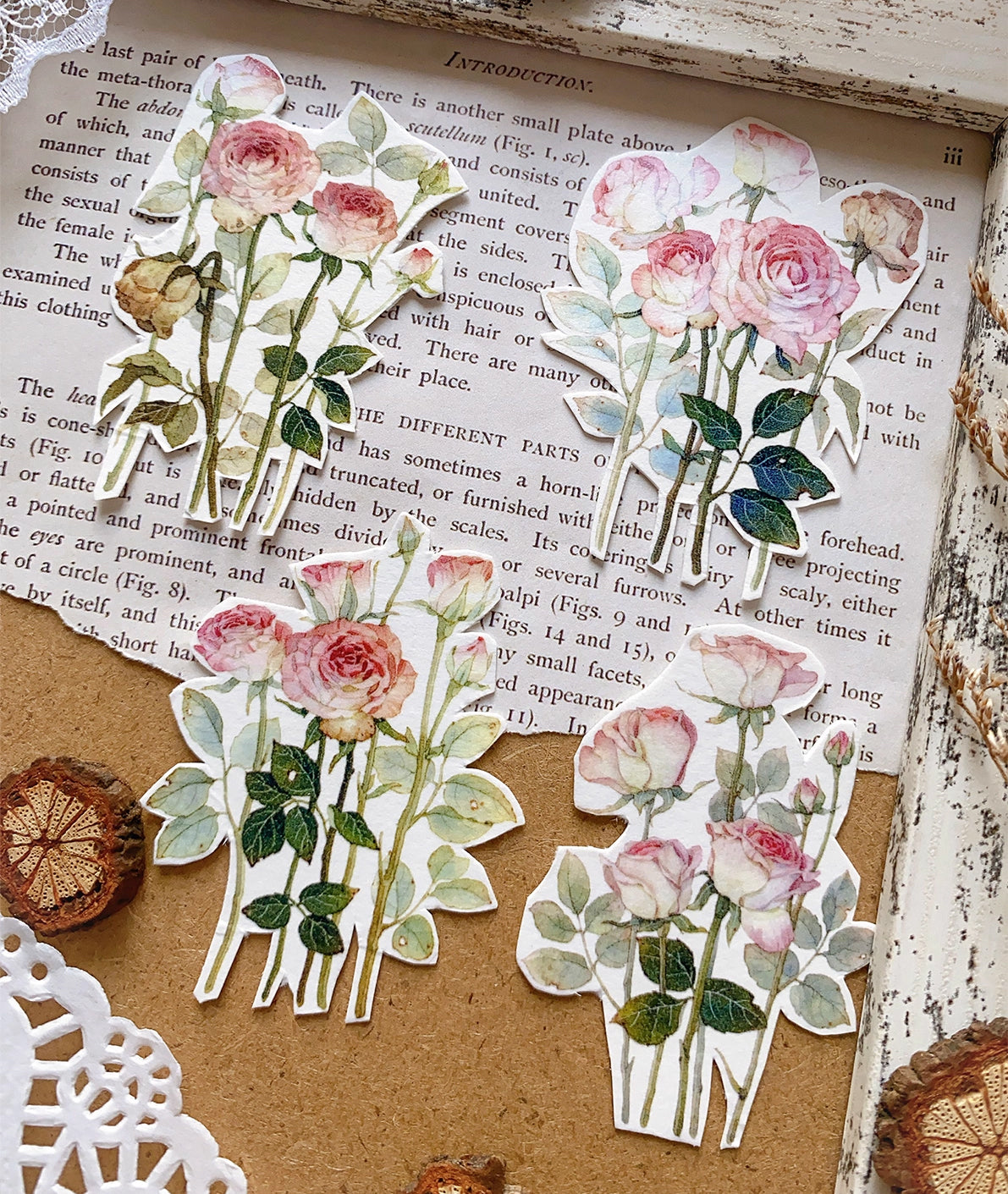 BCJ Masking Tape: Rose Garden