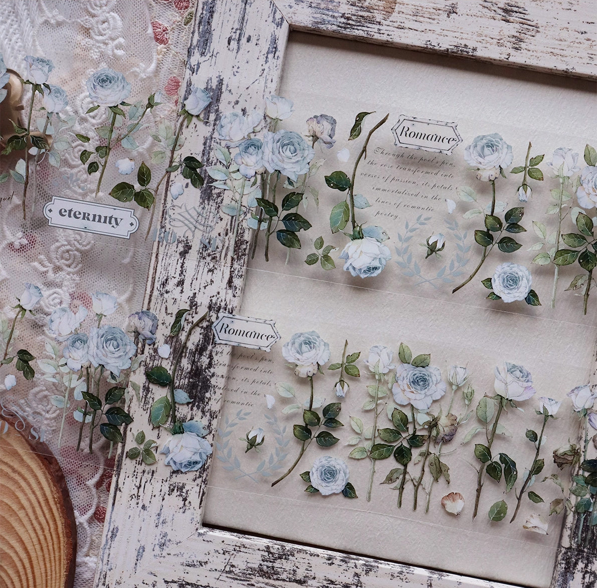BCJ Masking Tape: Winter Rose