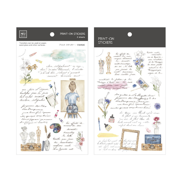 MU Lifestyle Print-On Stickers: 239