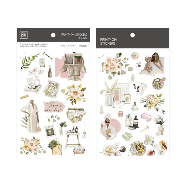 MU Lifestyle Print-On Stickers: 244
