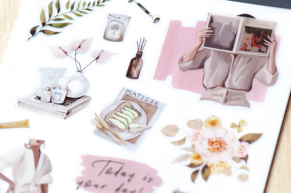 MU Lifestyle Print-On Stickers: 244