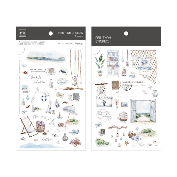 MU Lifestyle Print-On Stickers: 252