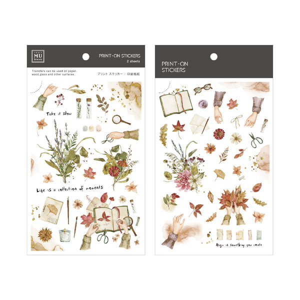 MU Lifestyle Print-On Stickers: 254