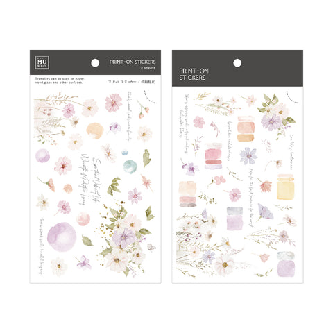 MU Lifestyle Print-On Stickers: 266