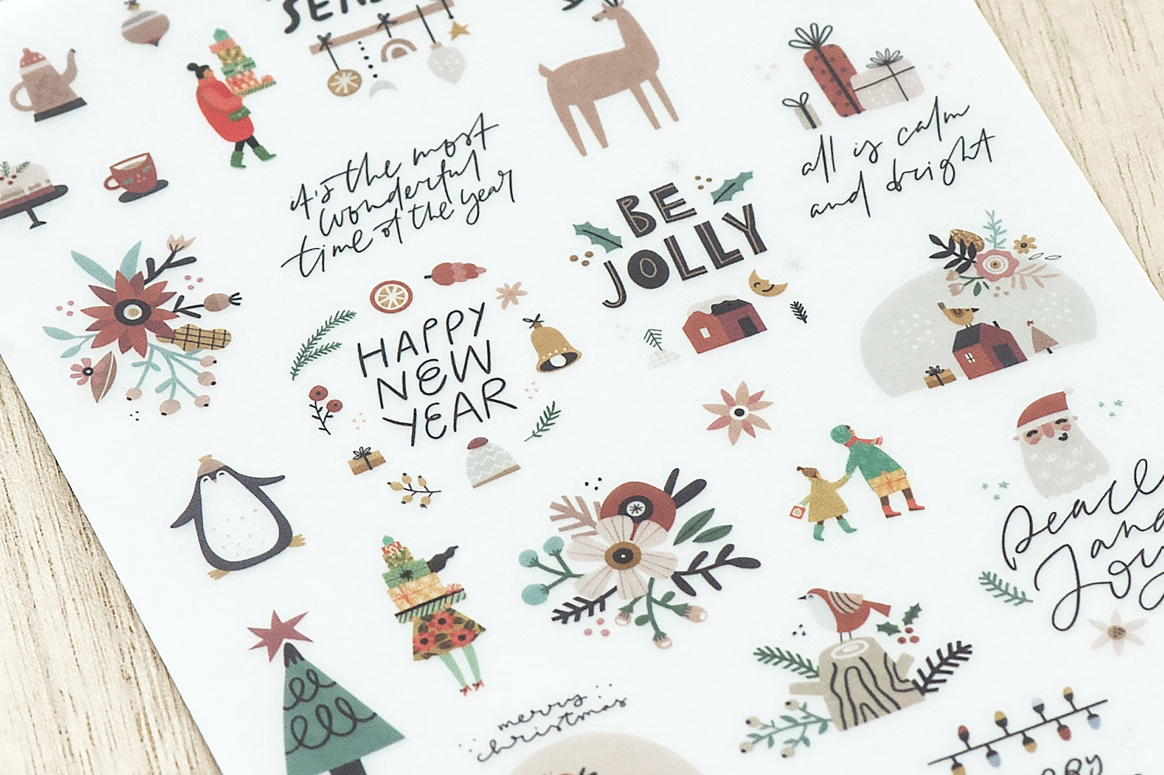 MU Lifestyle Christmas Print-On Stickers: 15