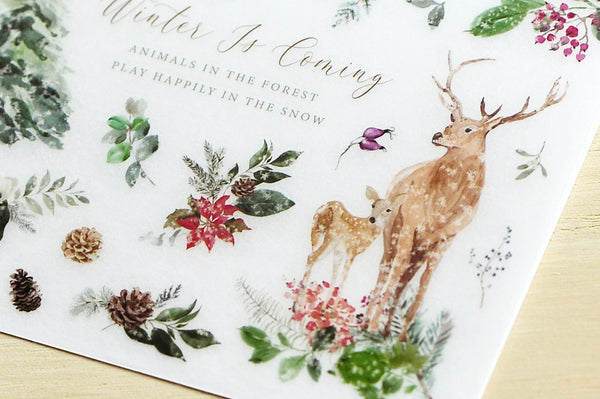 MU Lifestyle Christmas Print-On Stickers: 1019