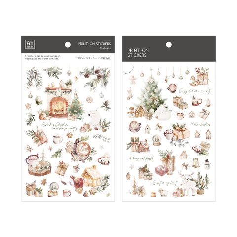 MU Lifestyle Christmas Print-On Stickers: 1024