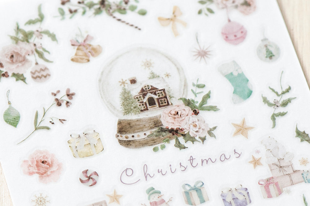 MU Lifestyle Christmas Print-On Stickers: 1025