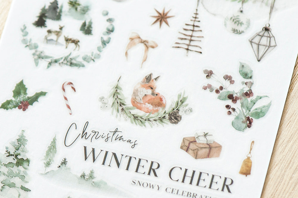 MU Lifestyle Christmas Print-On Stickers: 1026