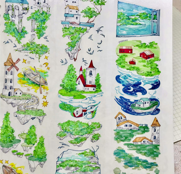 Balala Masking Tape: Floating Island