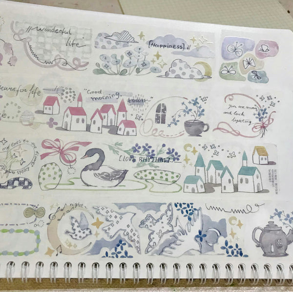 Balala Masking Tape: Light Breeze