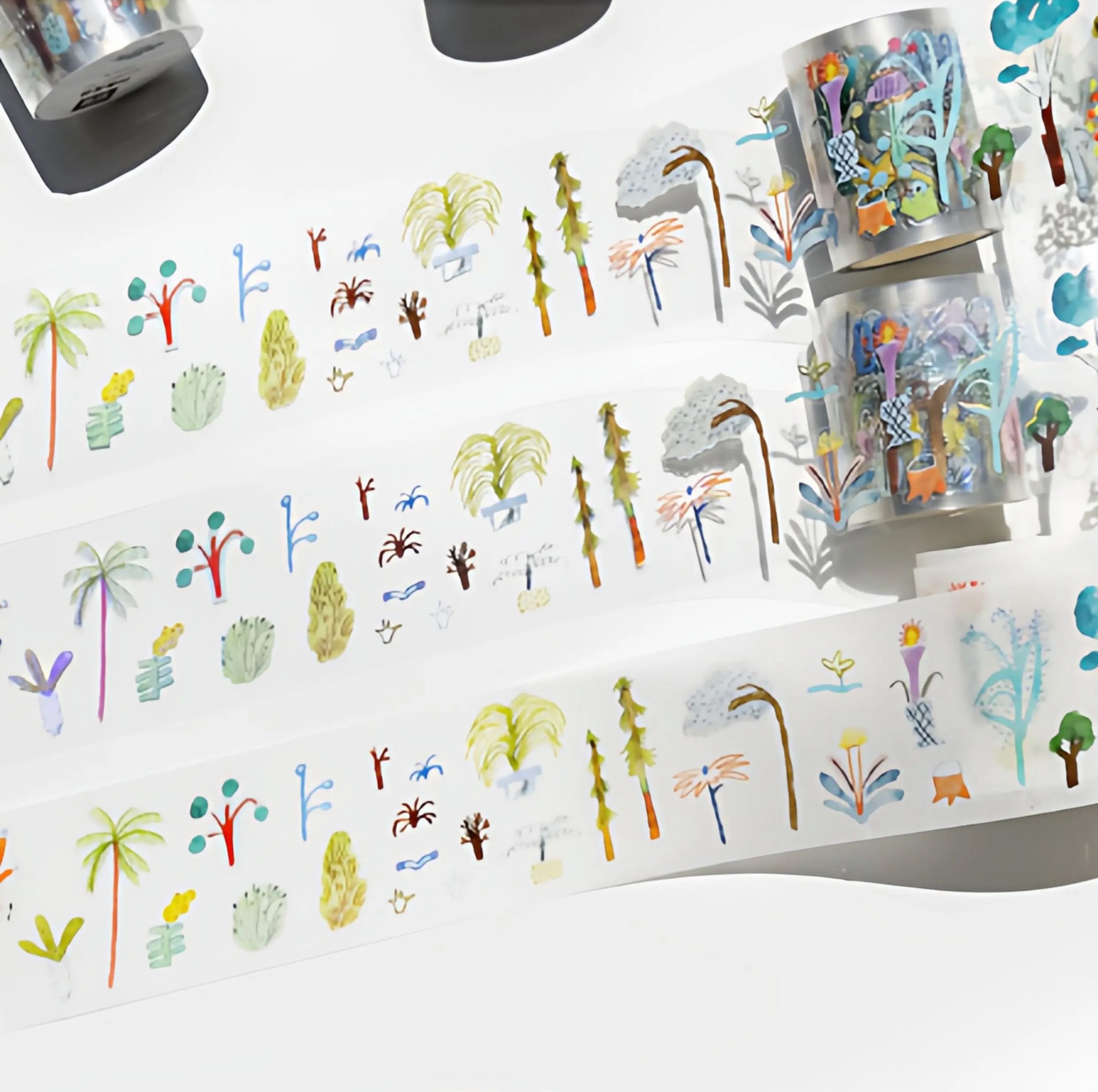 Bieguan Masking Tape: 99 Plants