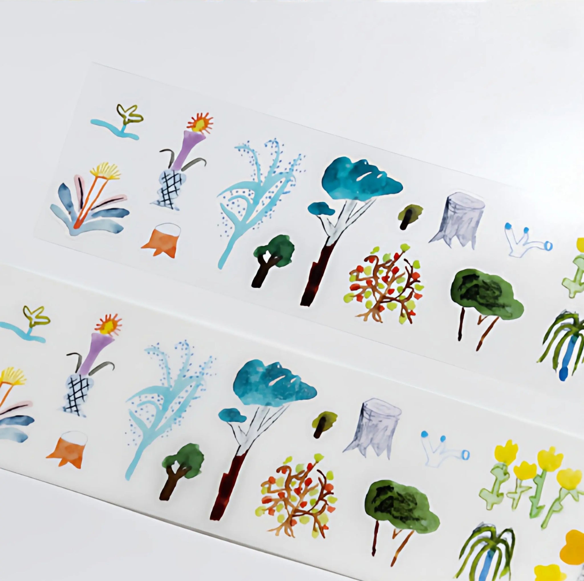 Bieguan Masking Tape: 99 Plants