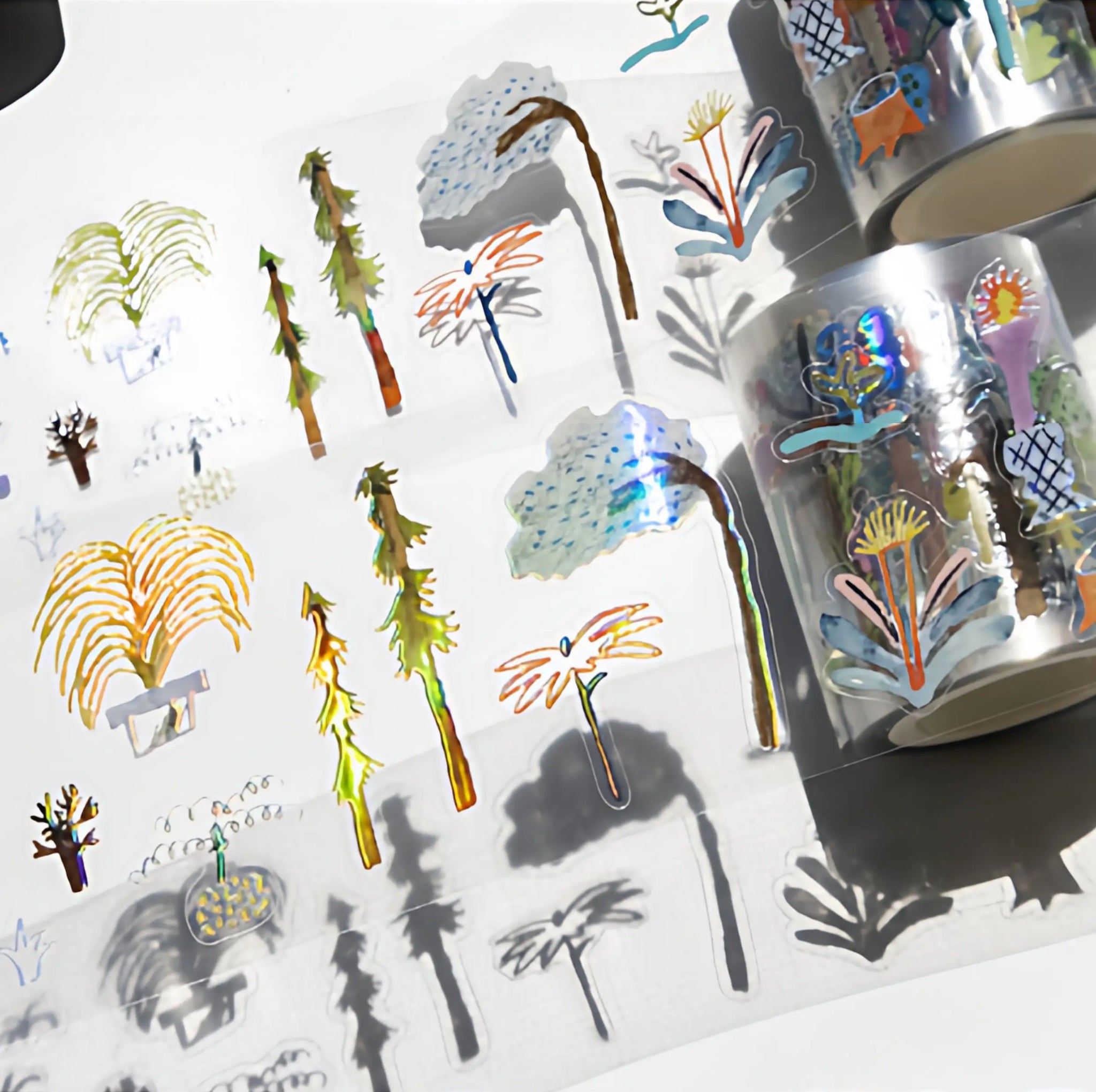 Bieguan Masking Tape: 99 Plants