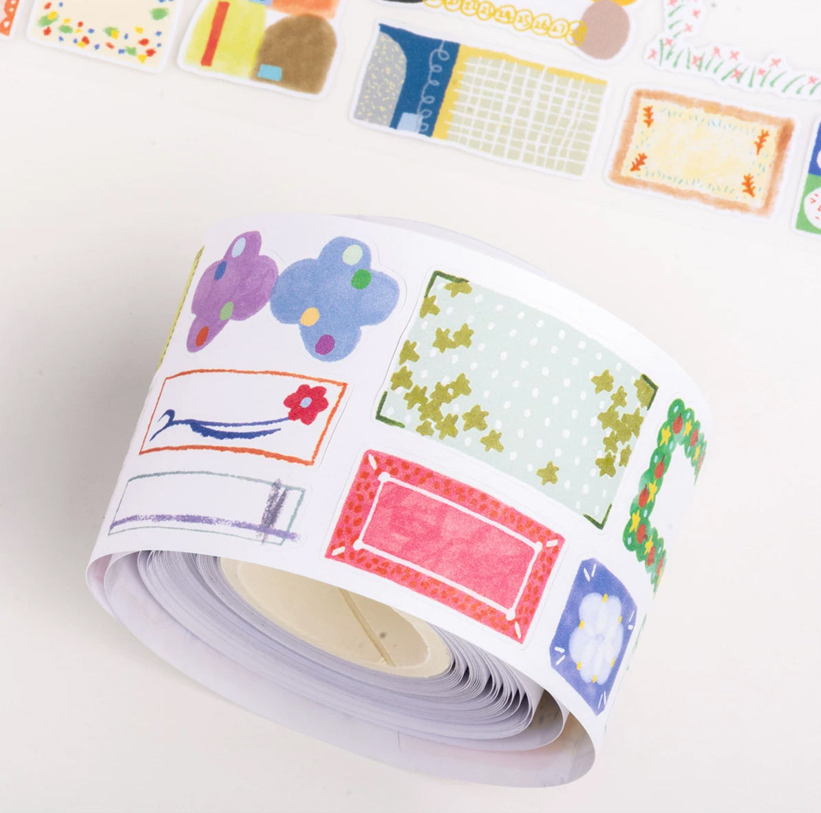 Bieguan Sticker Tape: Doodle Frames