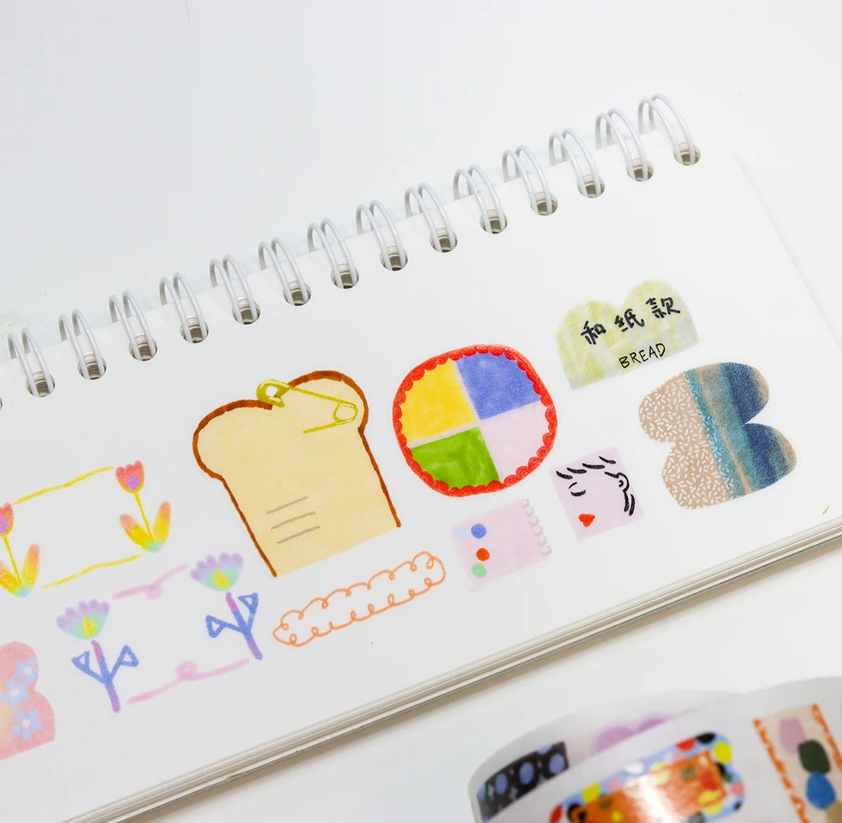 Bieguan Sticker Tape: Doodle Frames