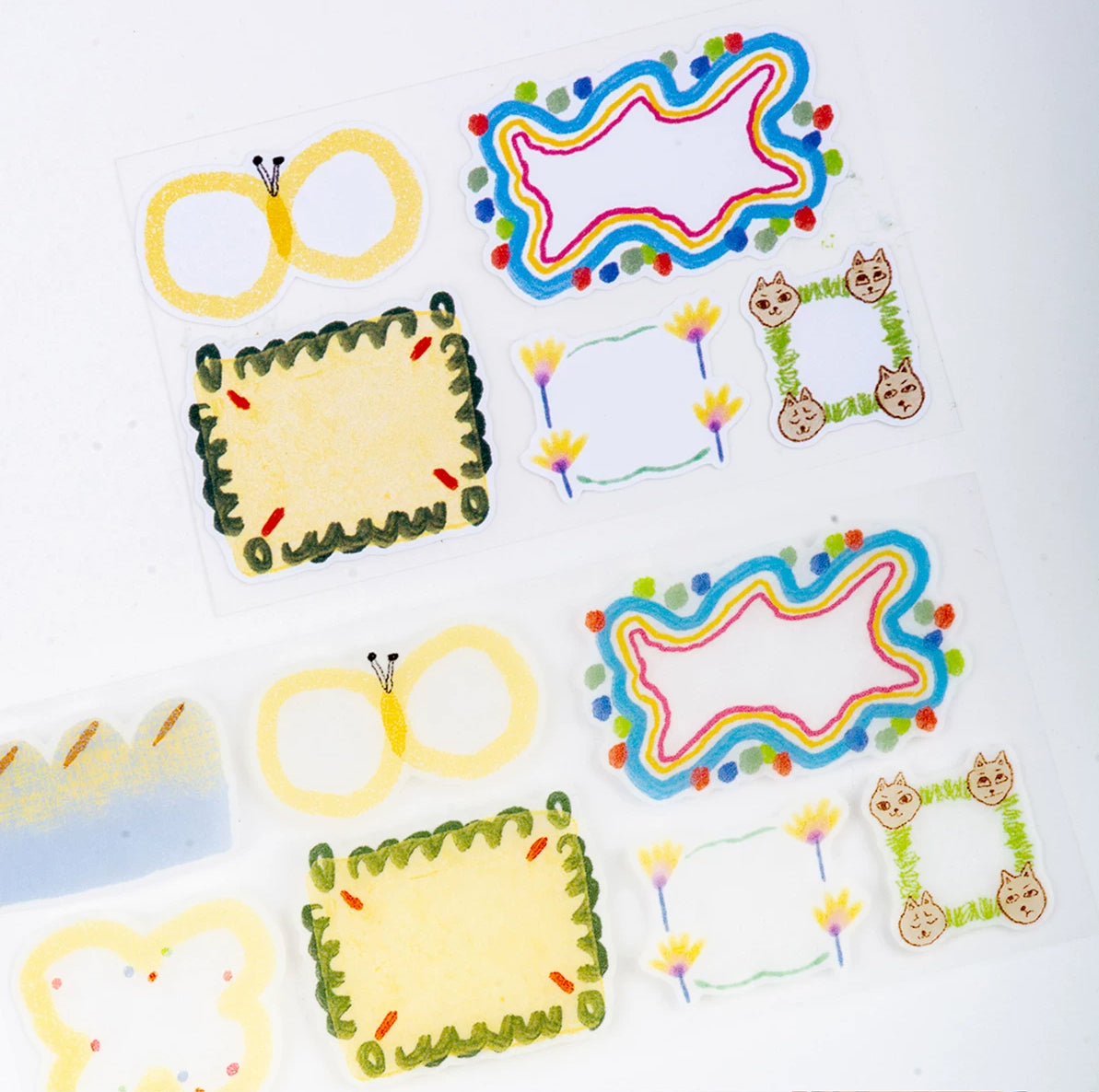 Bieguan Sticker Tape: Doodle Frames