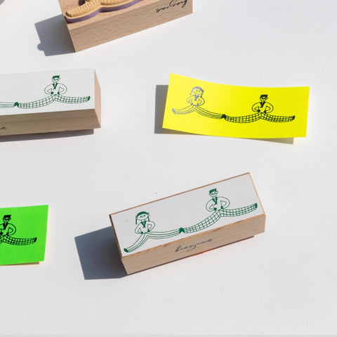 Bieguan Rubber Stamp: Good Friends
