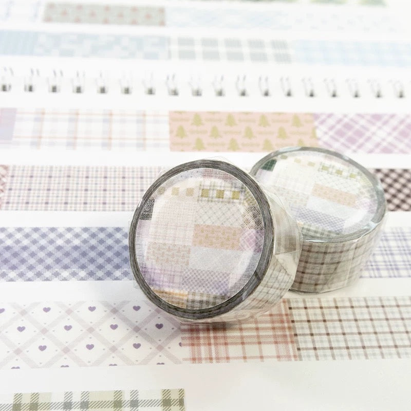 Bieguan Washi Tape: Grid Patterns 1