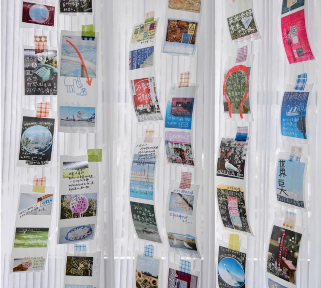 Bieguan Washi Tape: Handwritten Notes 2025