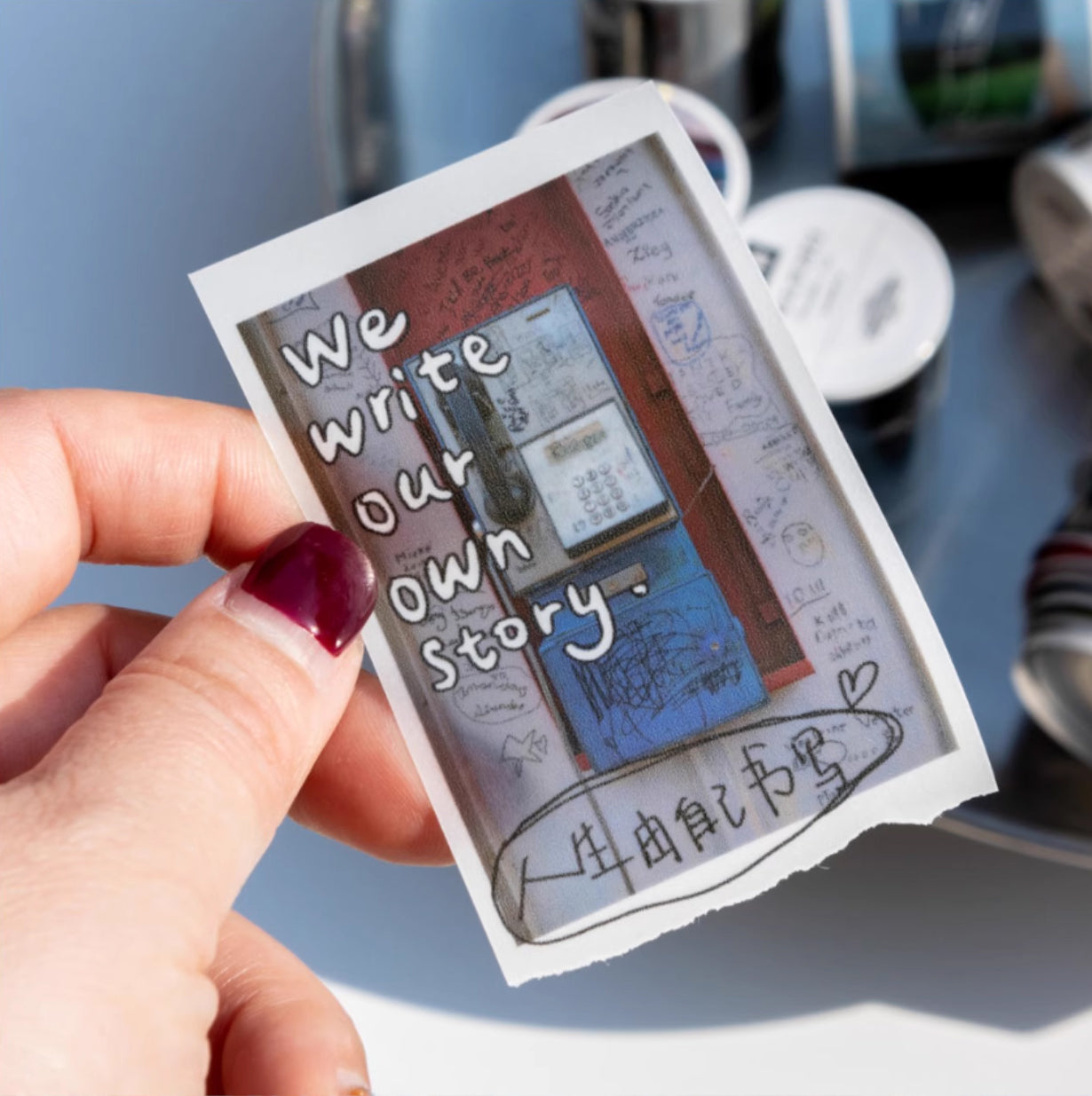 Bieguan Washi Tape: Handwritten Notes 2025