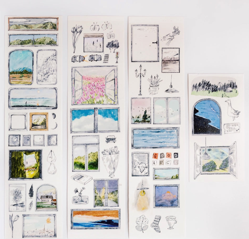 Bieguan Washi Tape: Outside the Window
