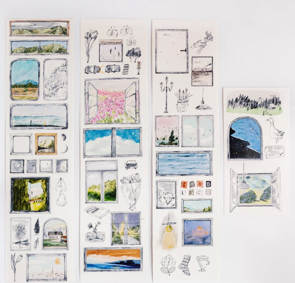 Bieguan Washi Tape: Outside the Window