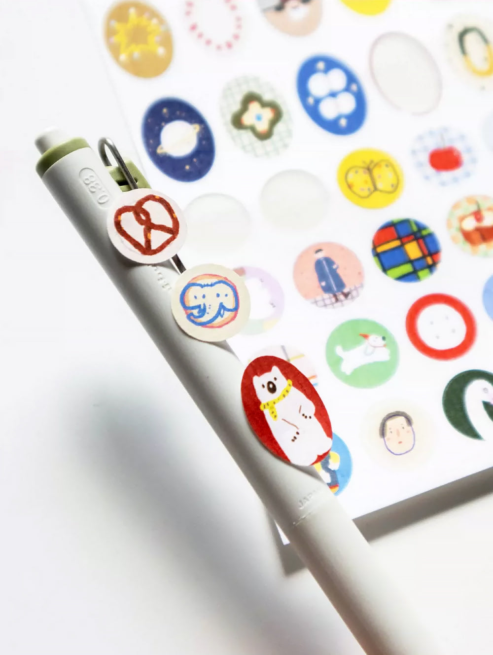 Bieguan Sticker Sheet: Round 2