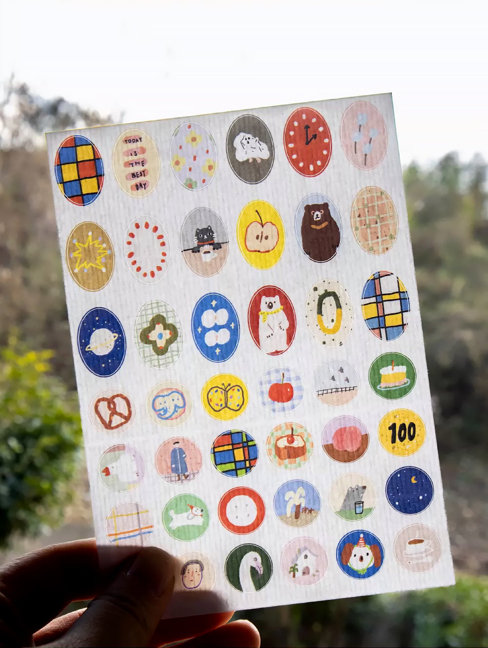 Bieguan Sticker Sheet: Round 2