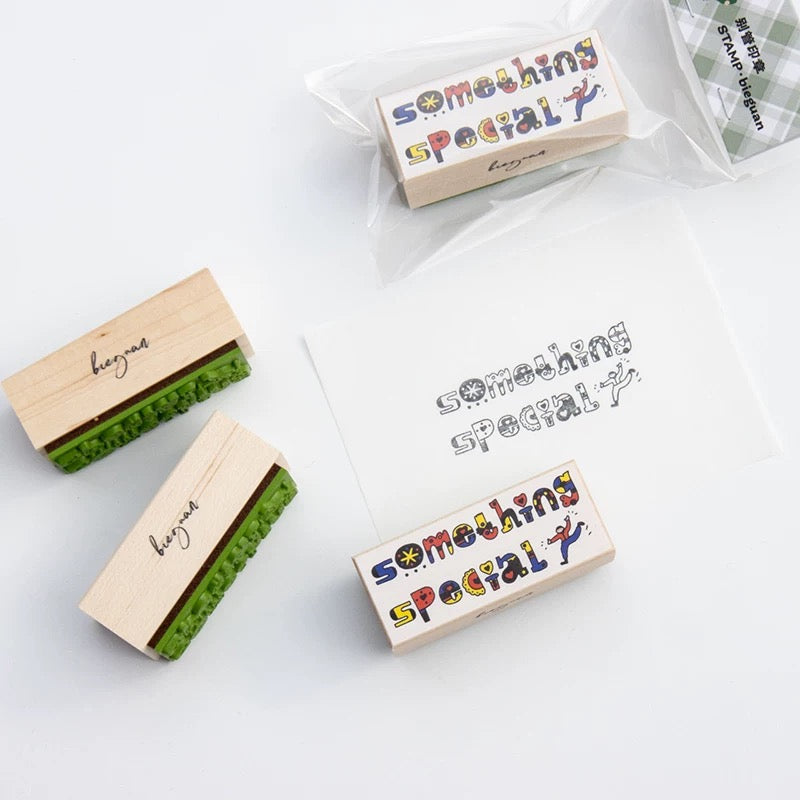 Bieguan Rubber Stamp: Something Special