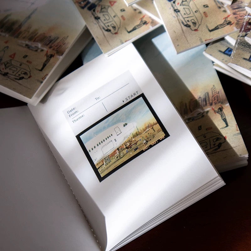 Wanle Studio Traveler's Notebook Insert: Take a Flight