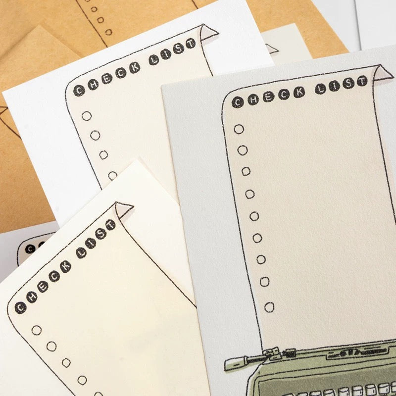 Bieguan Memo Paper: Typewriter