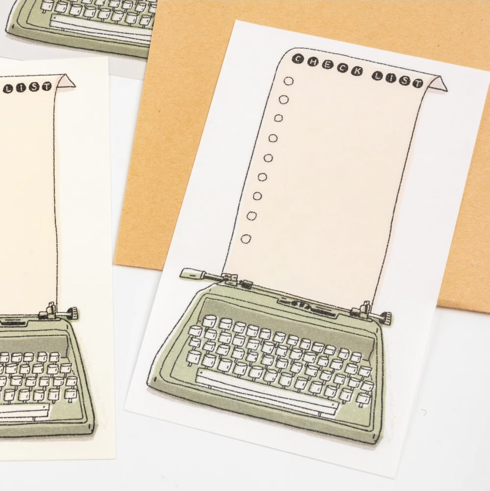 Bieguan Memo Paper: Typewriter