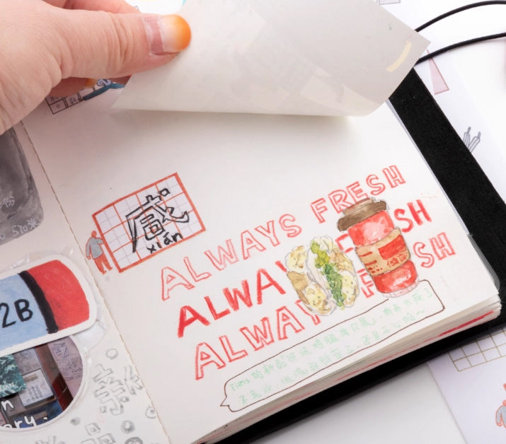 Bieguan Washi Tape: Worksheet