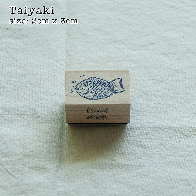 Blankbook Stamp: Cafe Food Series A