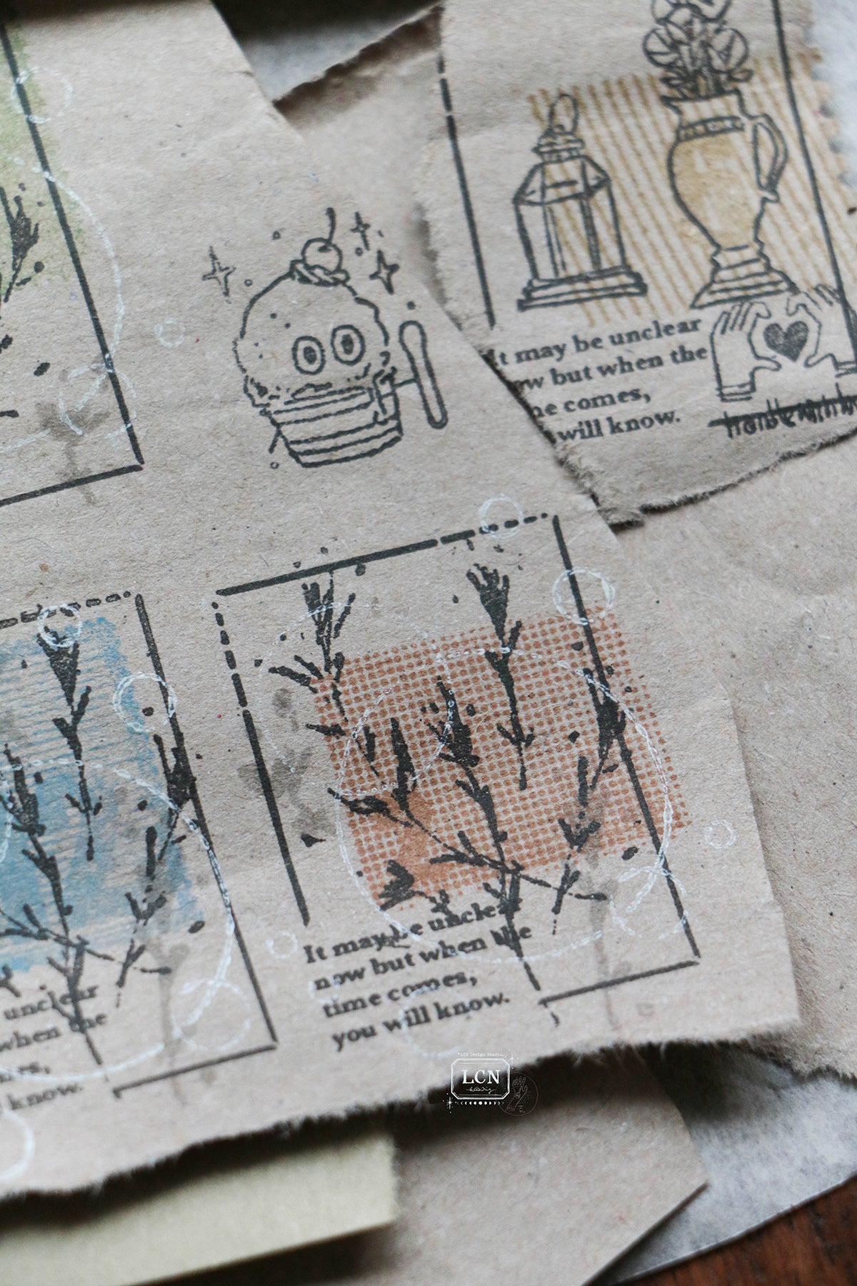 【PRE-ORDER】LCN Design Studio: Fall 2026 Rubber Stamps