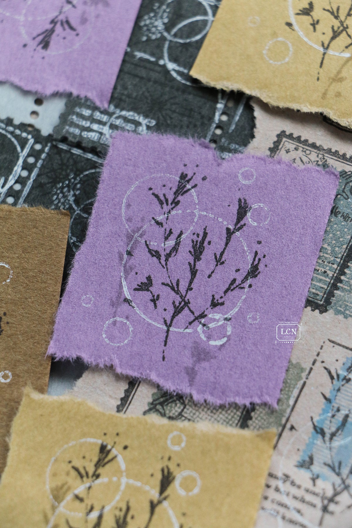 【PRE-ORDER】LCN Design Studio: Fall 2026 Rubber Stamps