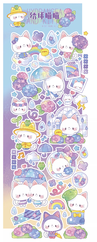 Cat Knows All 2025 Sticker Sheets