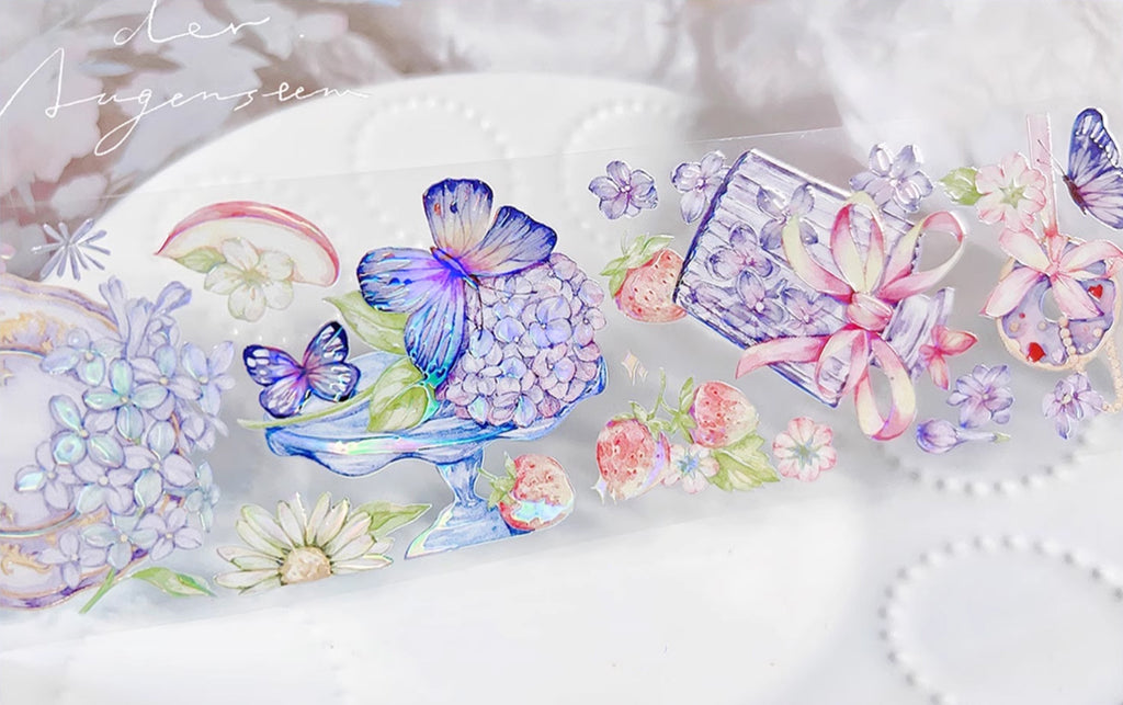 Candy Gem Masking Tape: Flower Tea