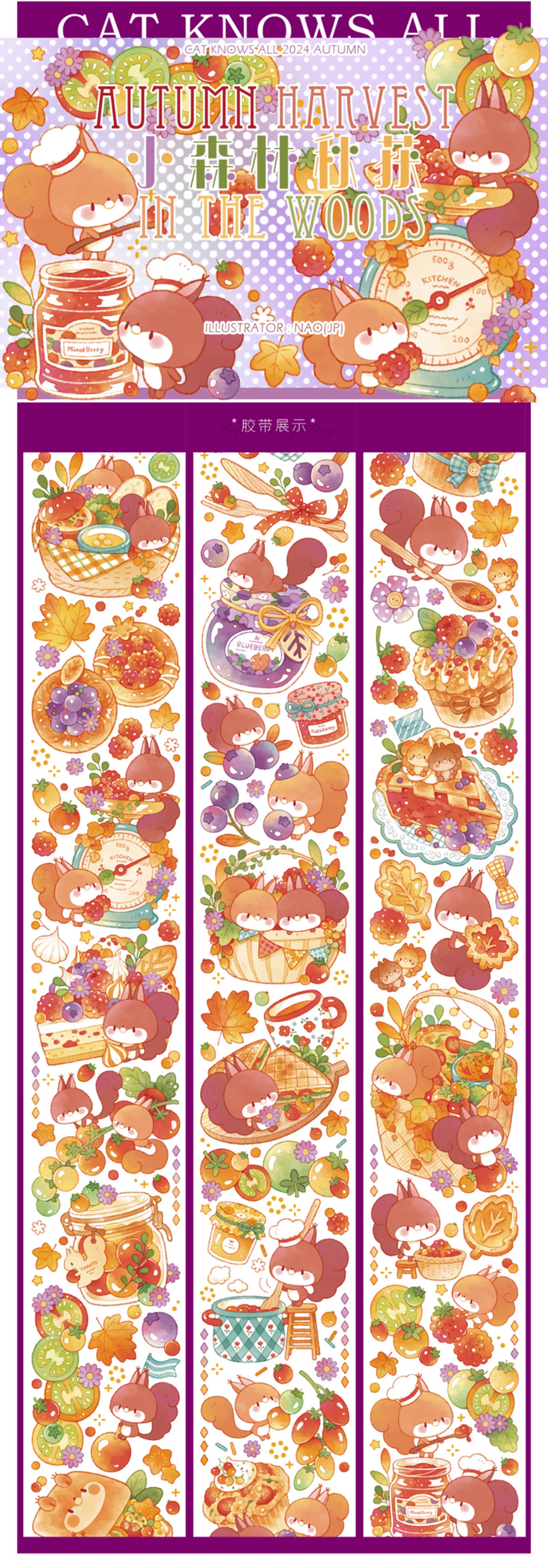 Cat Knows All 2025 Masking Tapes